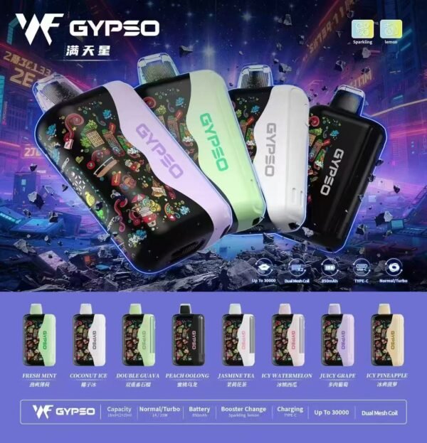 王嘉尔同款 GYPSO滿天星拋棄式30000口
